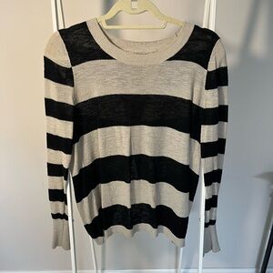 Banana Republic- light cotton sweater with open back - size SMALL.
